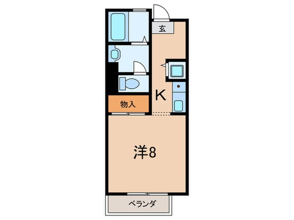 プルミエールⅠの物件間取画像